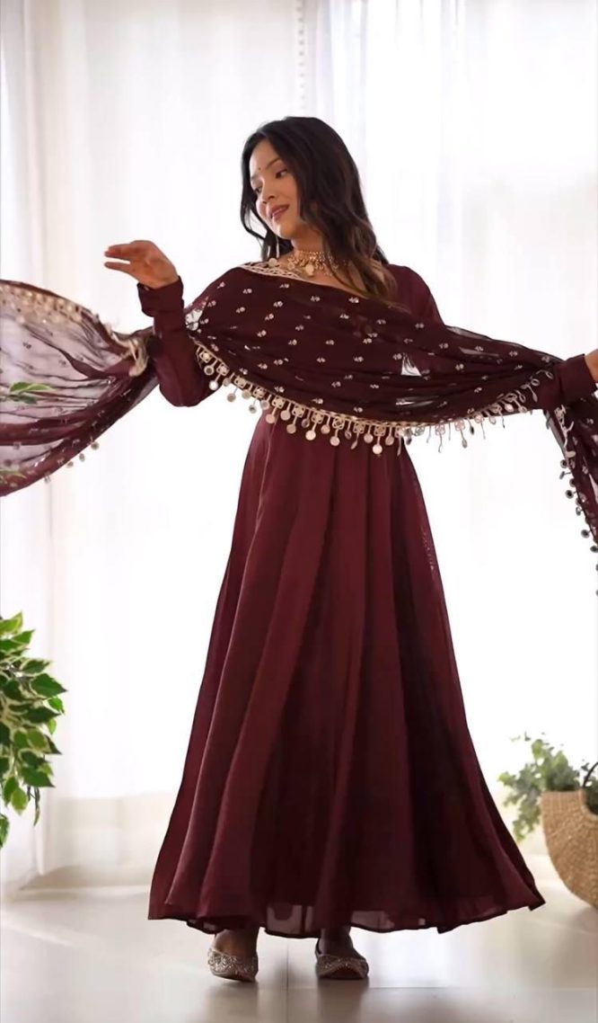 Ravishing Ruby Anarkali