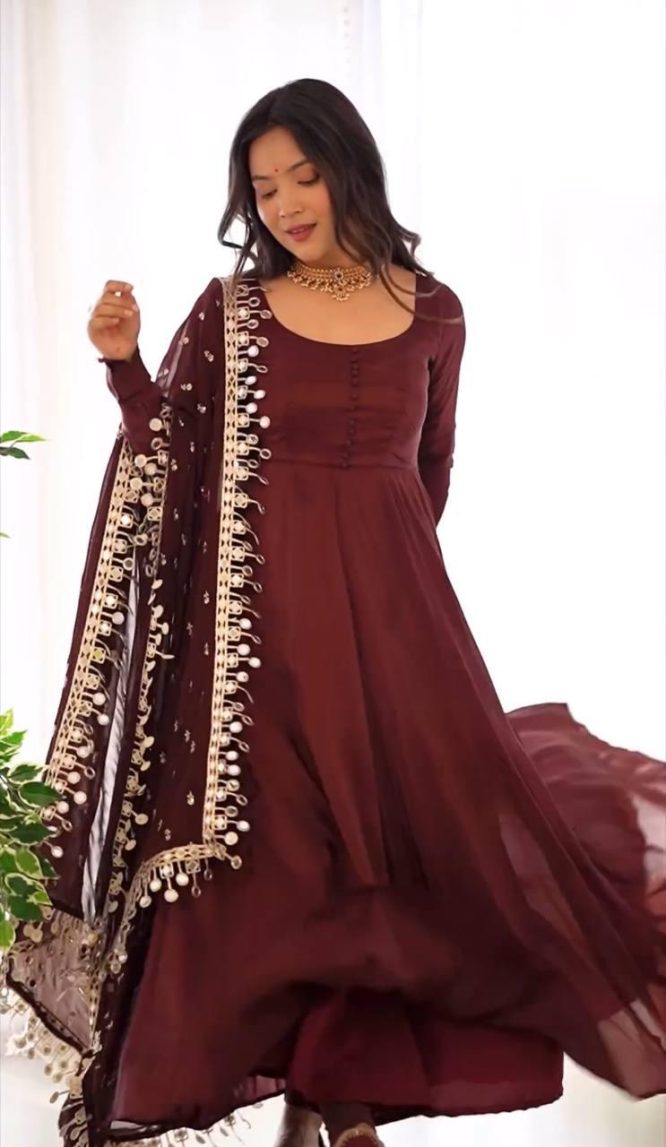 Ravishing Ruby Anarkali