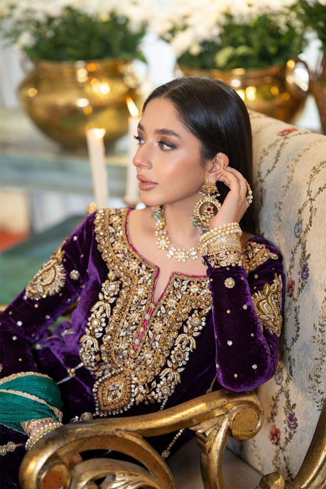 Luxurious Velvet Kurti Palazzo Set