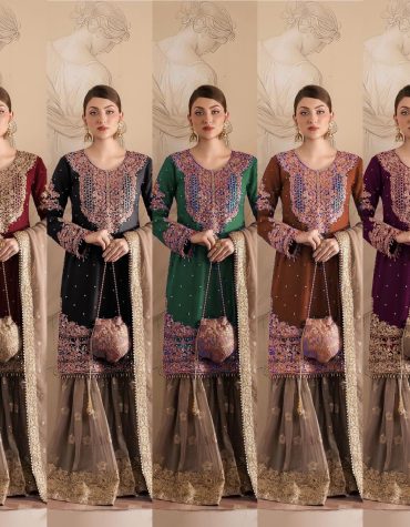 Royal Elegance Sharara Set