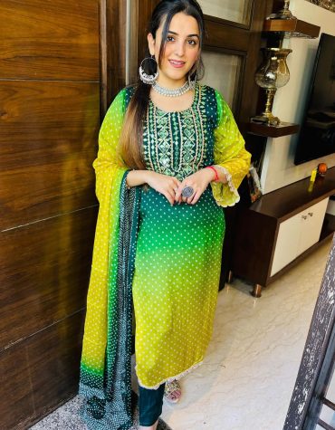 Rang Mahal Bandhani Suit Set