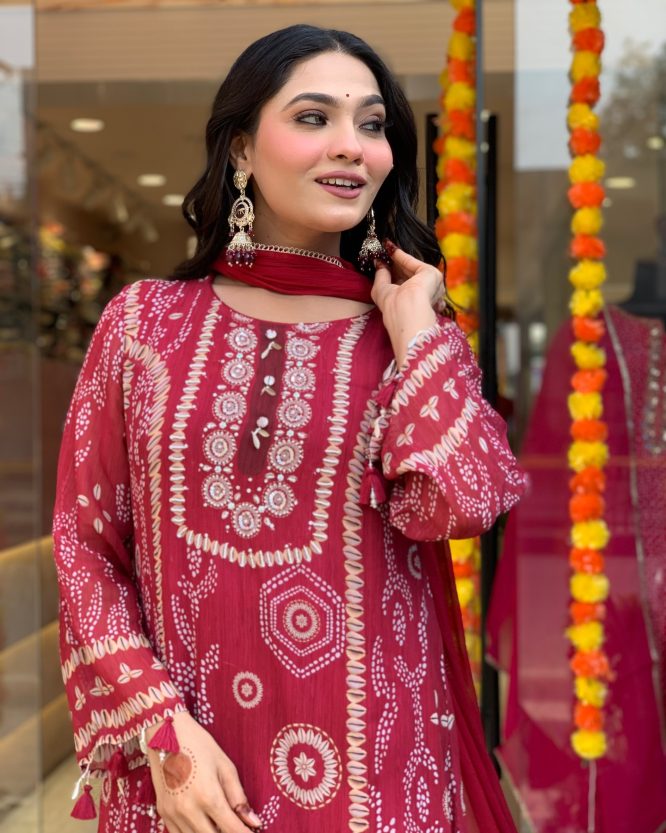 Siren Red Suit Set