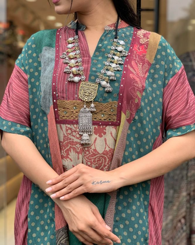 Satrangi Sangam Boho Suit Set