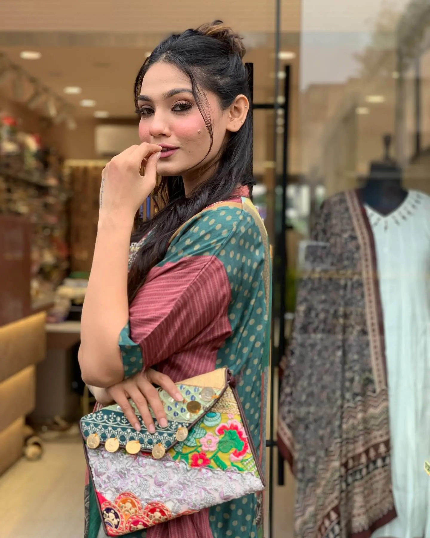 Satrangi Sangam Boho Suit Set