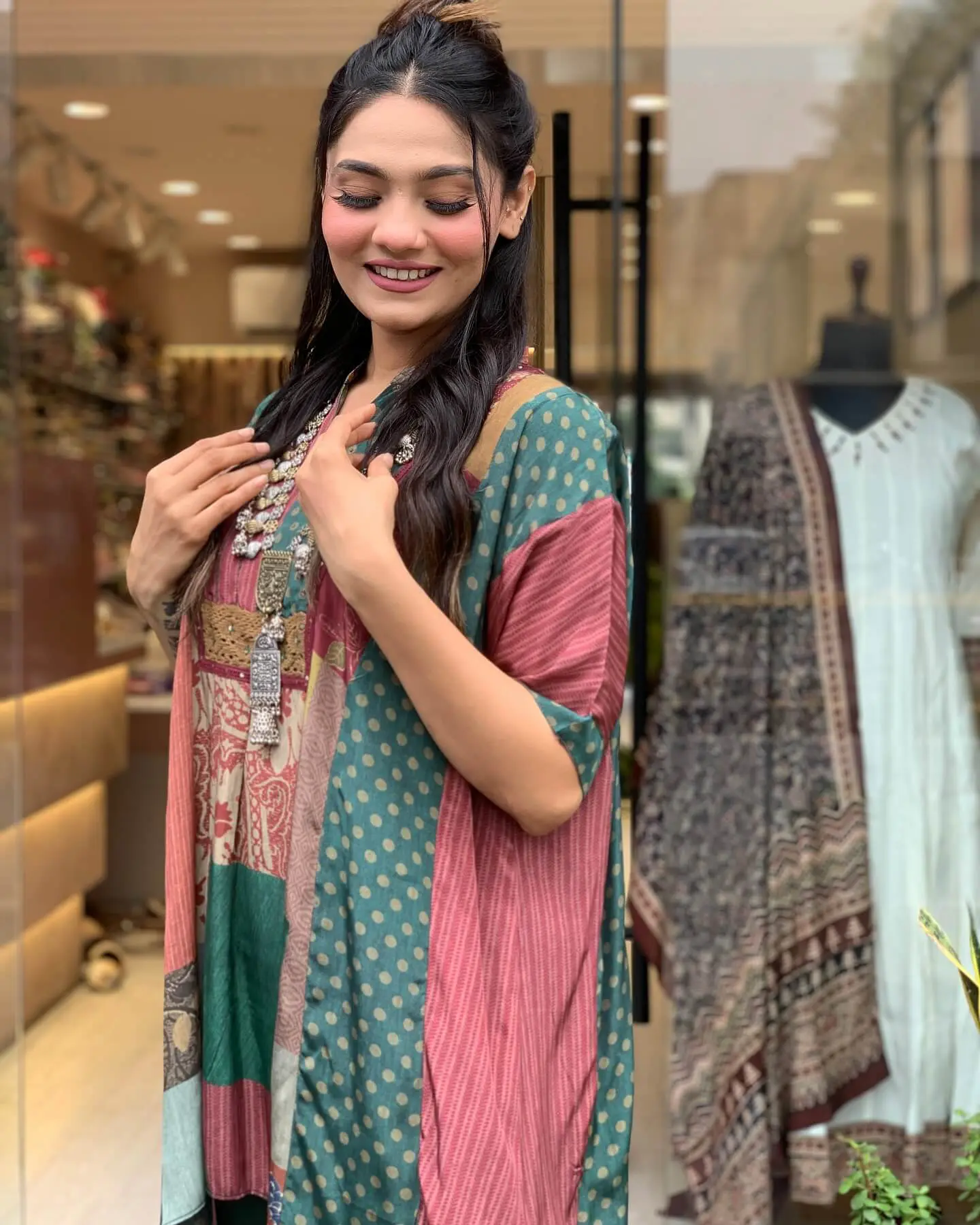 Satrangi Sangam Boho Suit Set