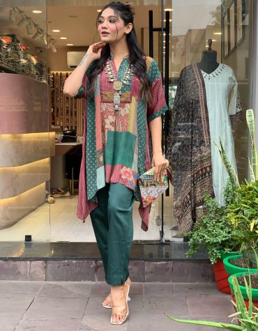 Satrangi Sangam Boho Suit Set