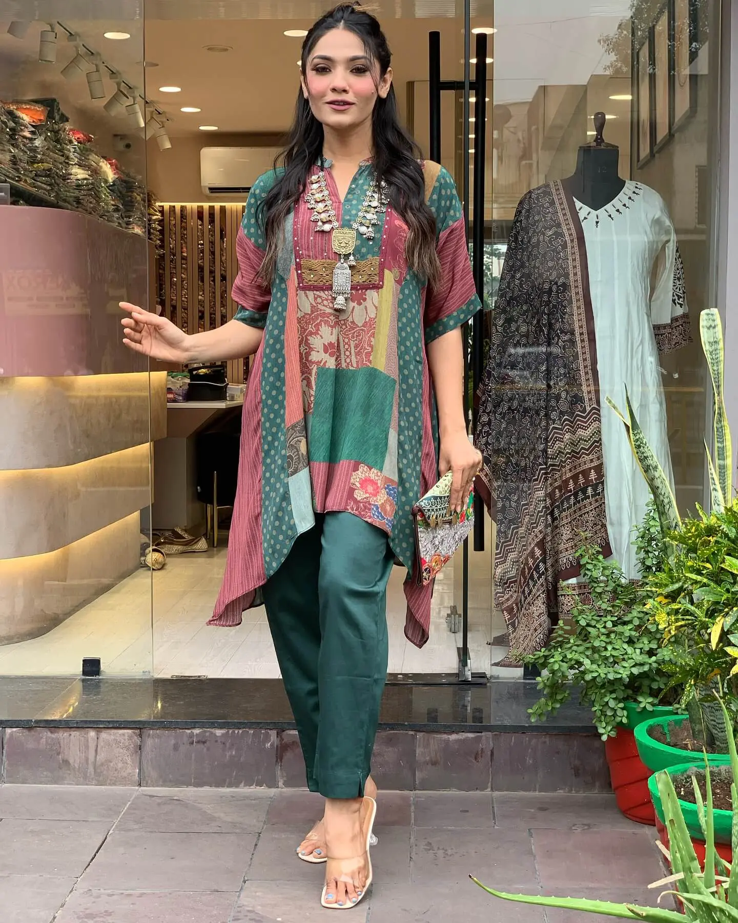 Satrangi Sangam Boho Suit Set