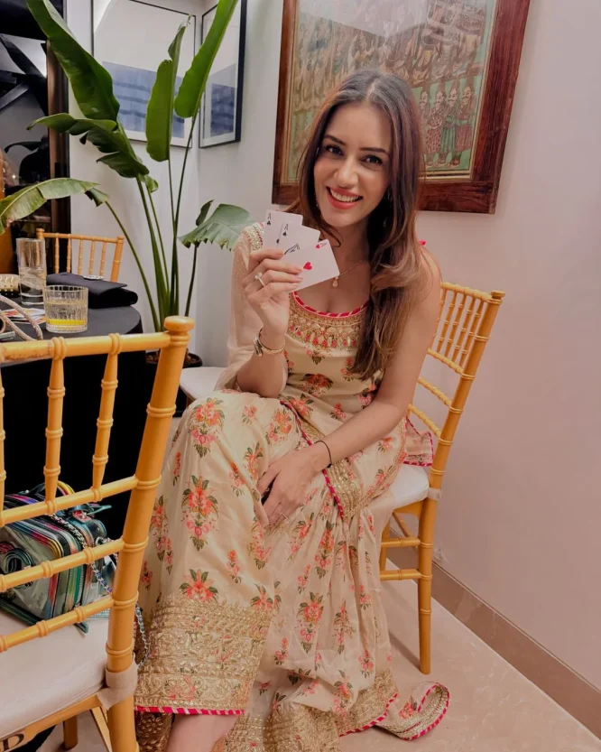 Ivory Floral Grace Suit Set