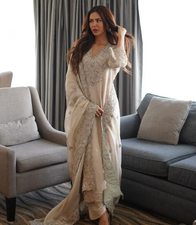 Sonam Ivory Premium Suit Set