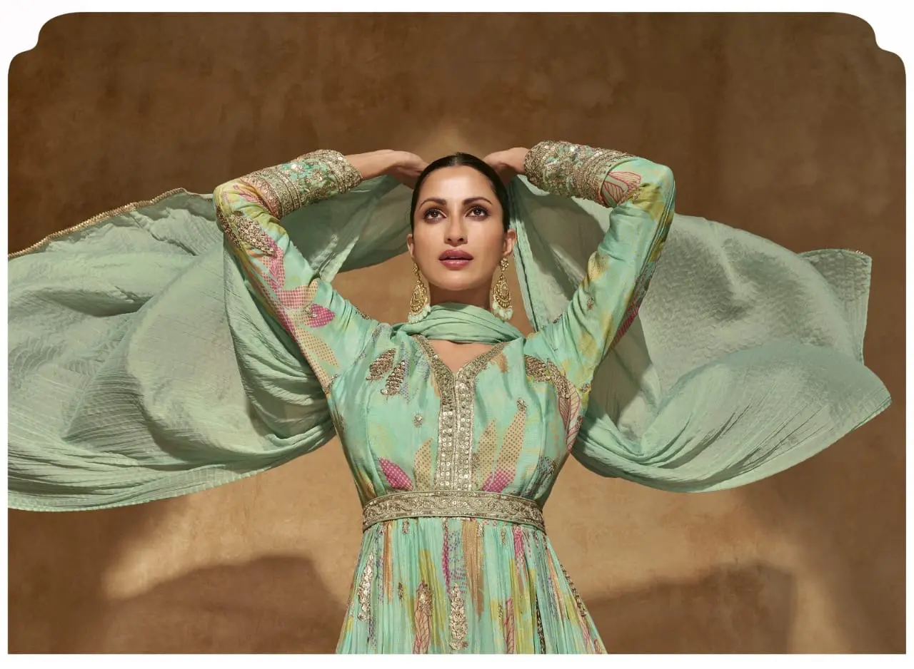 Floral Enchantment Anarkali