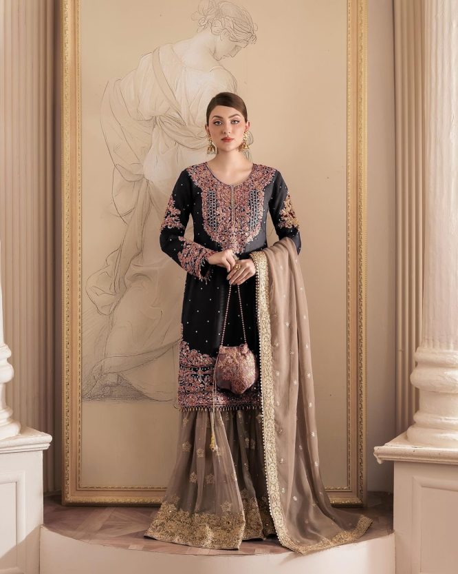 Royal Elegance Sharara Set