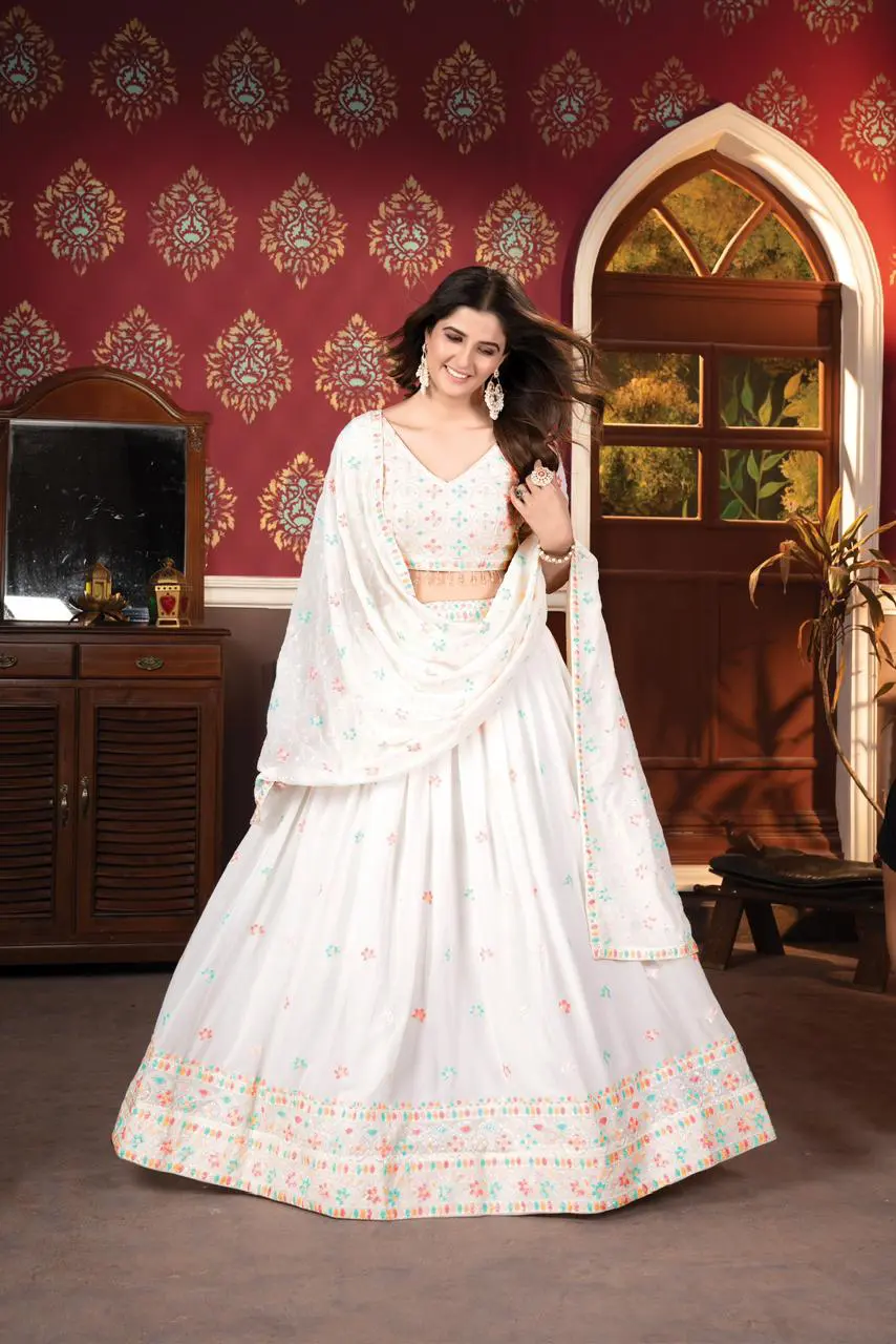 Ivory Grace Lehenga Set