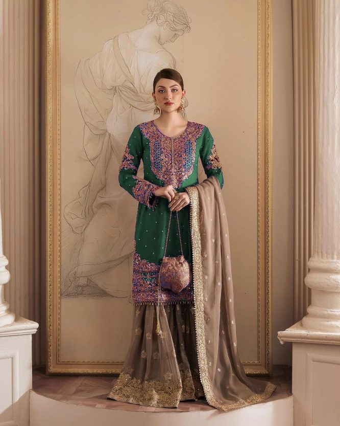 Royal Elegance Sharara Set