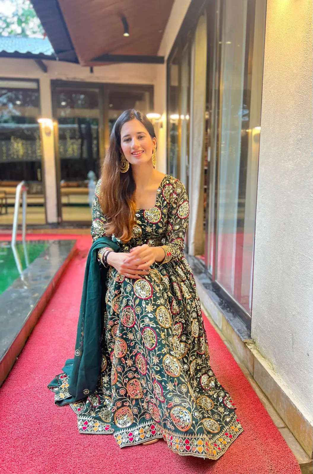 Rajwada Glamour Embroidered Anarkali