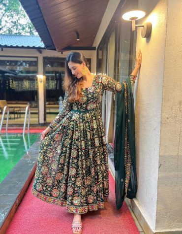 Rajwada Glamour Embroidered Anarkali