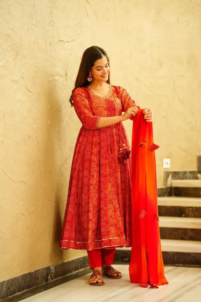 Princia Rayon Angrakh Set