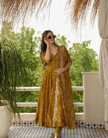 Golden Cosmos Boho Suit