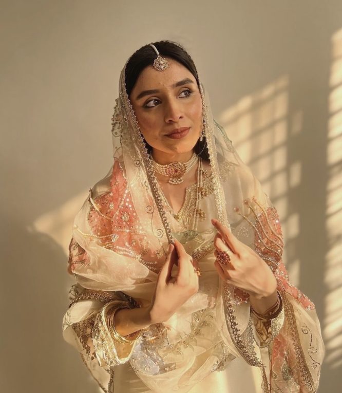 Ivory Enchantment Gharara Set