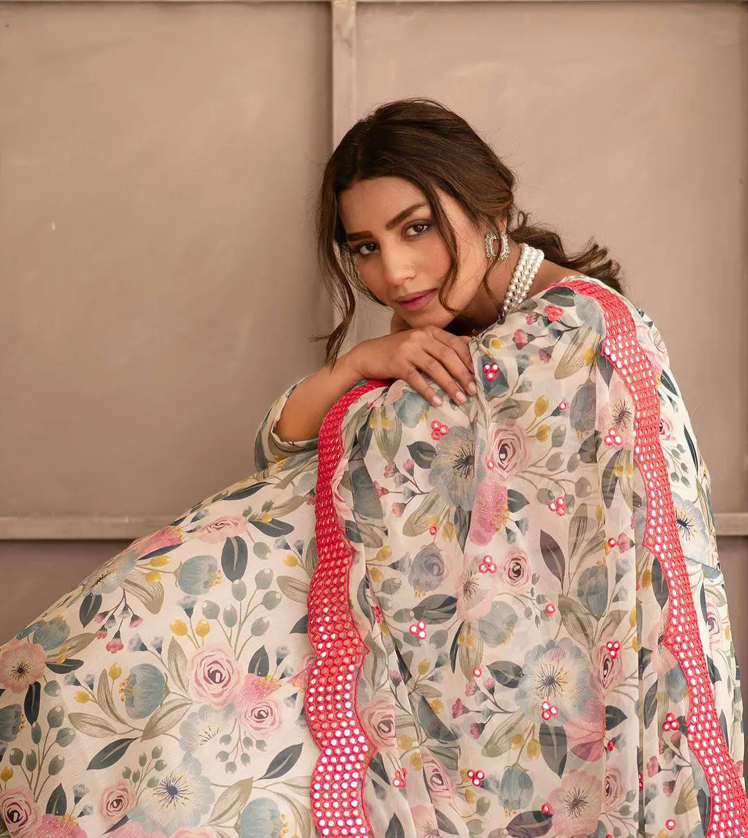 Blossom Elegance Anarkali