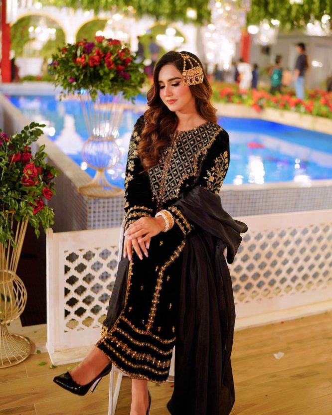 Royal Midnight Velvet Salwar Suit