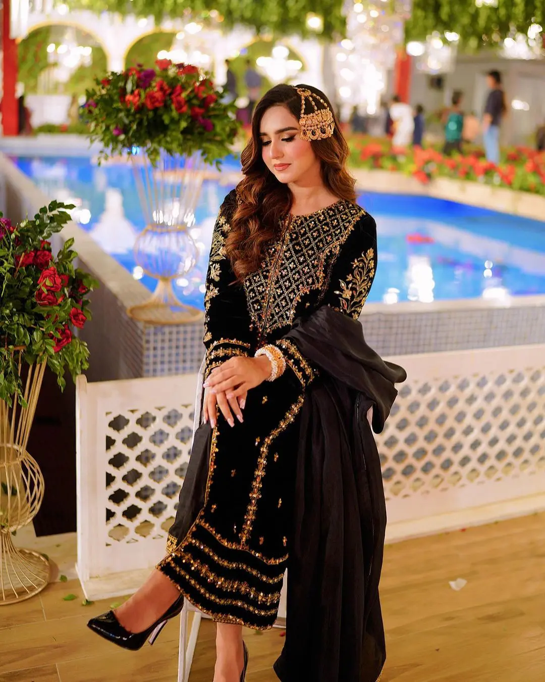 Royal Midnight Velvet Salwar Suit