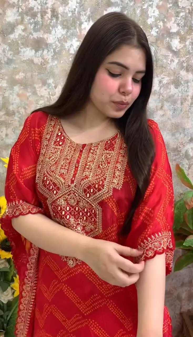 Sunset Elegance Kaftan Set