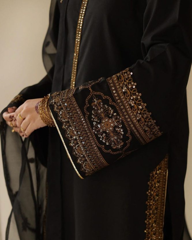 Black Beauty With Golden Accents
