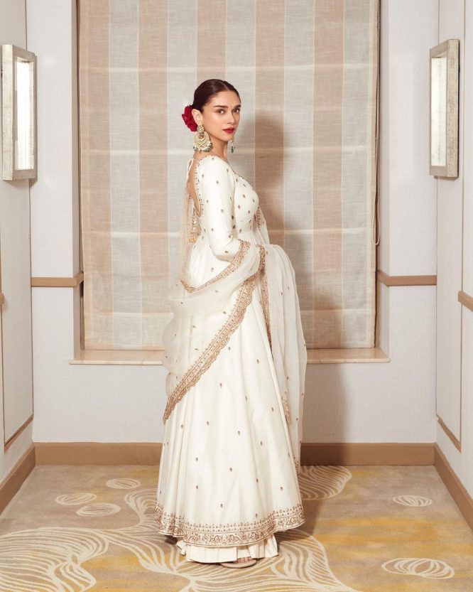 Designer  Embroidered Anarkali Gown