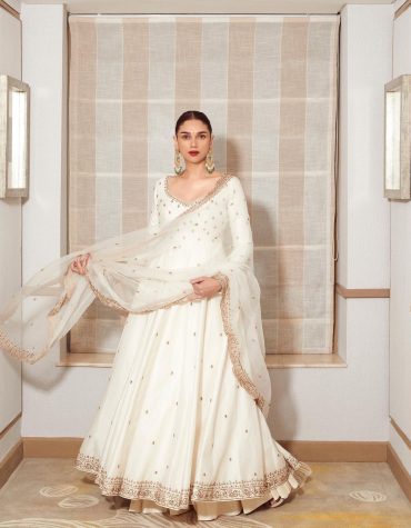 Designer  Embroidered Anarkali Gown