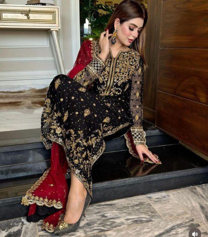 Regal Black Designer Suit Set
