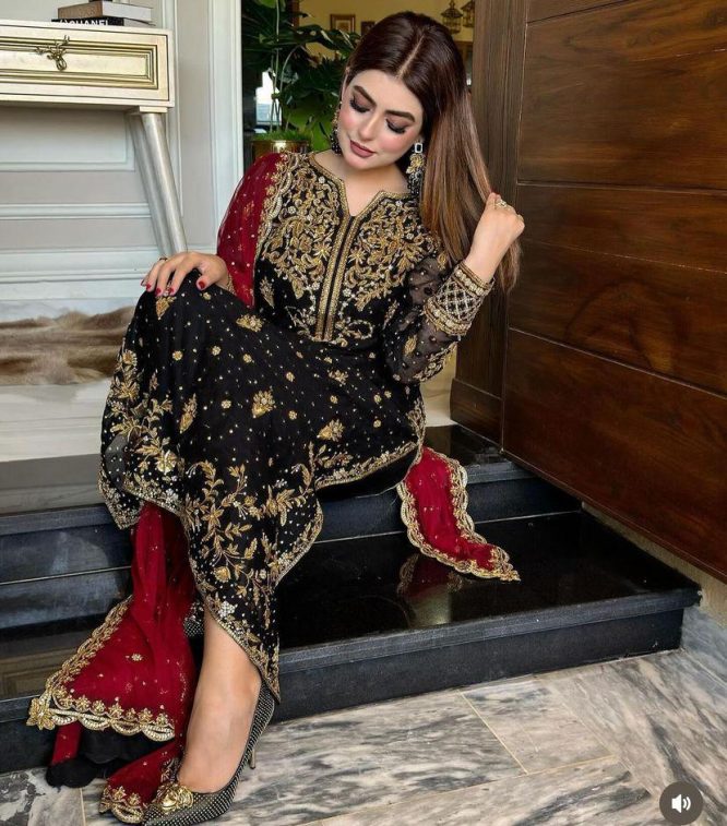 Regal Black Designer Suit Set