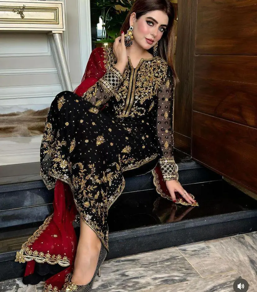 Regal Black Designer Suit Set