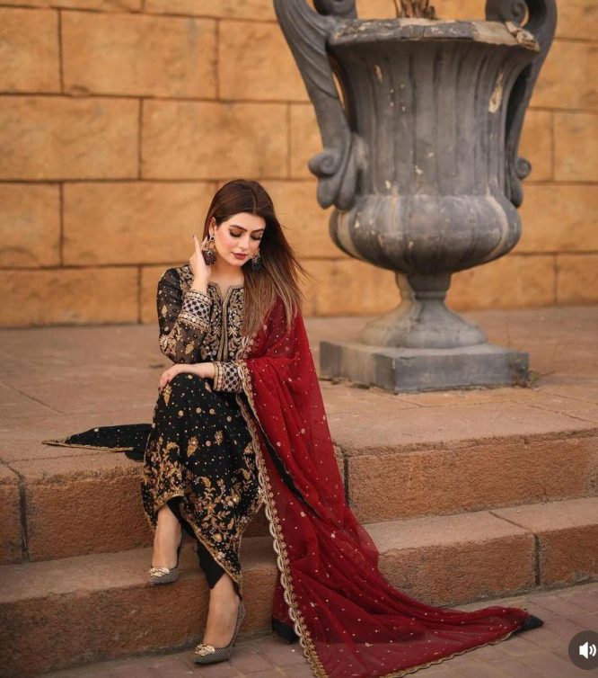 Regal Black Designer Suit Set