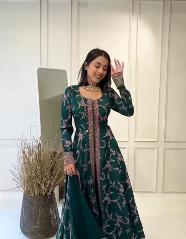 Royal Green Grace Suit Set