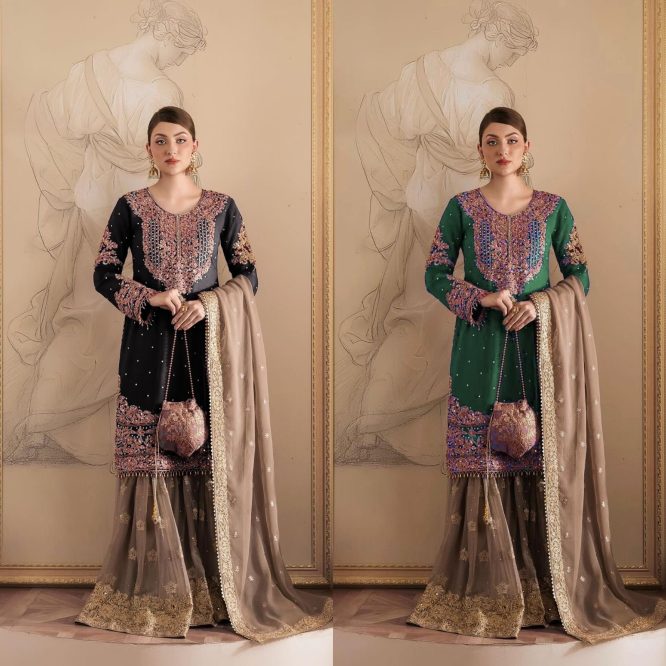 Royal Elegance Sharara Set