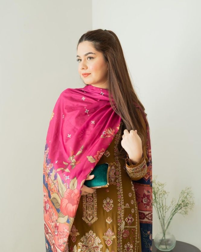Sunehri Afsana Sharara Set