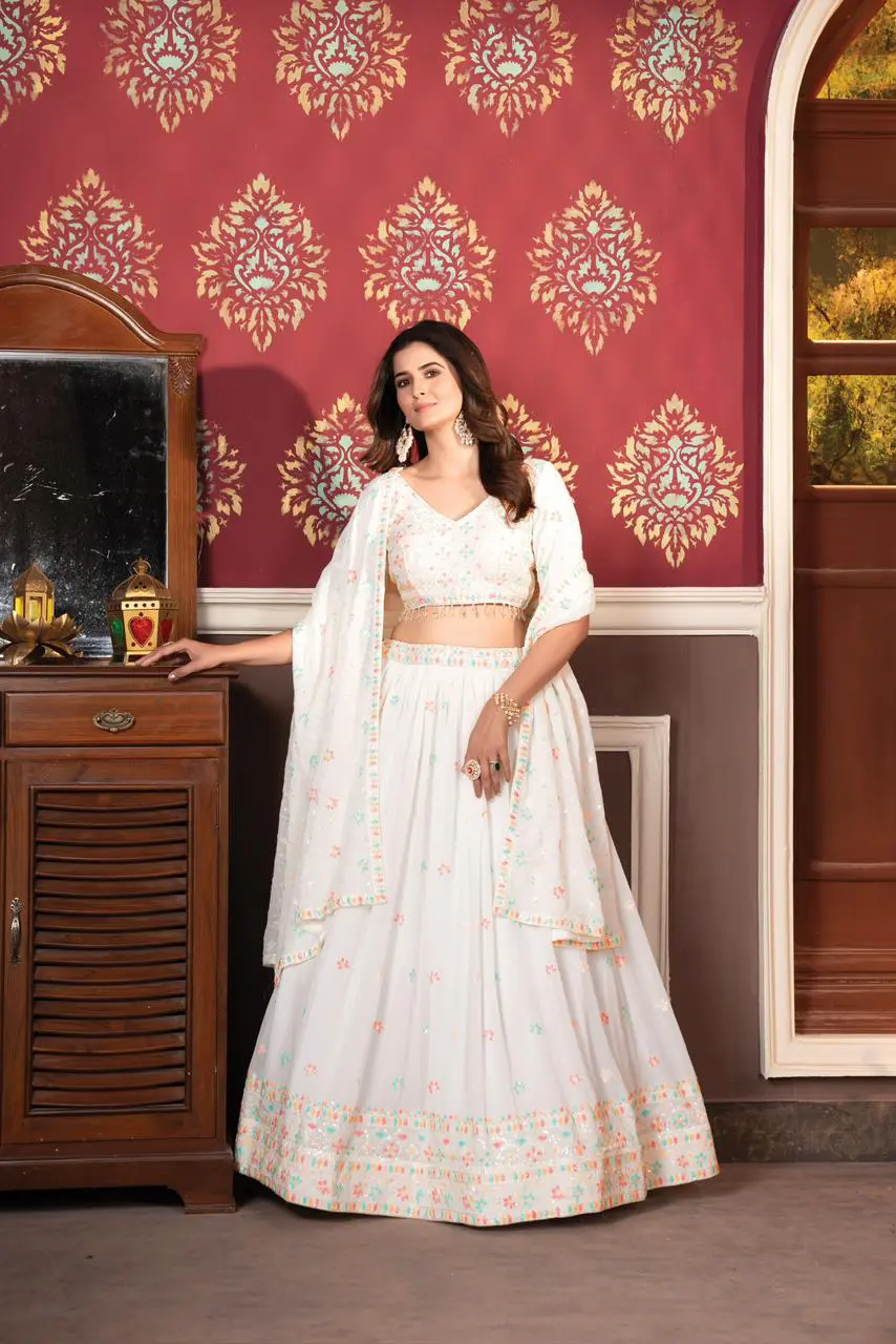Ivory Grace Lehenga Set