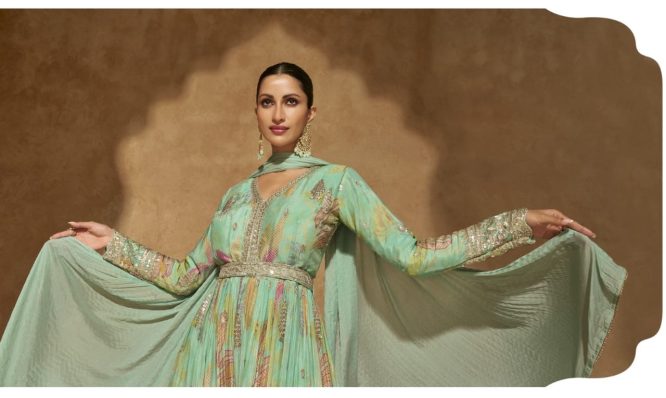 Floral Enchantment Anarkali
