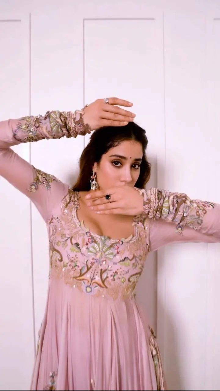 Janhvi Enchanted Blossom Suit Set