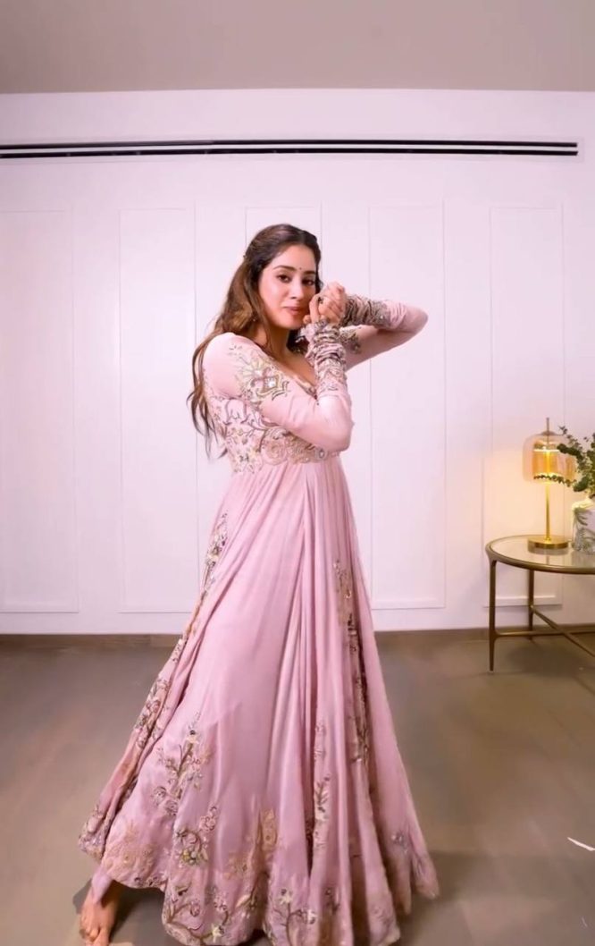 Janhvi Enchanted Blossom Suit Set