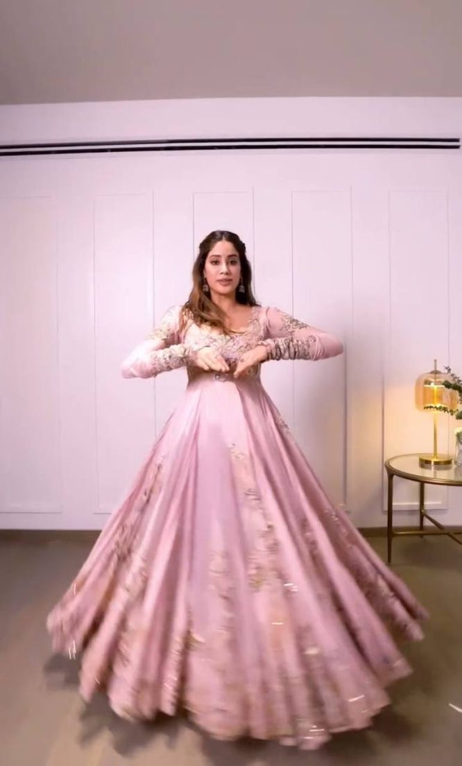 Janhvi Enchanted Blossom Suit Set