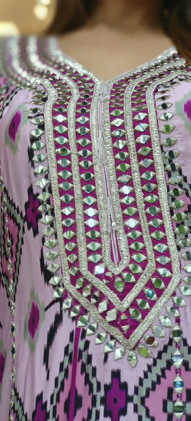 Royal Chinon Silk Luxe Kaftan