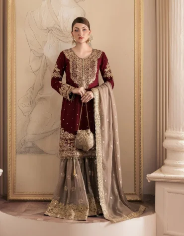 Adira Antique Enchantment Gharara Set