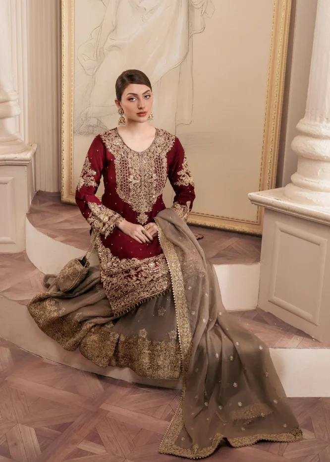 Adira Antique Enchantment Gharara Set