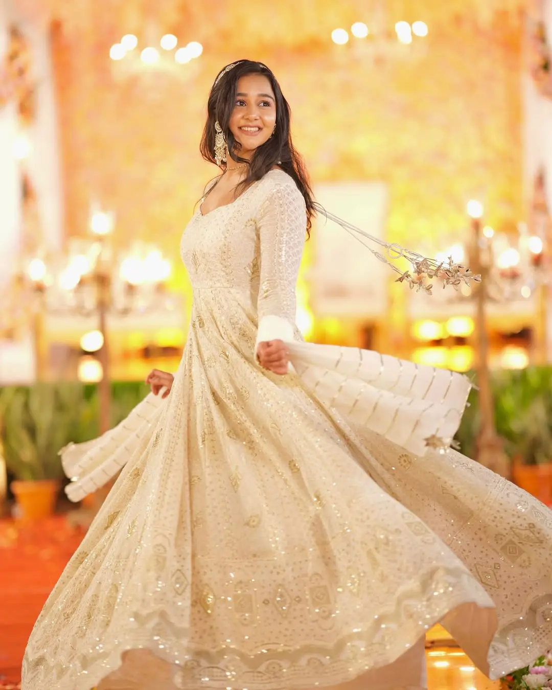 Drisha Heavy Embroidery Anarkali Set