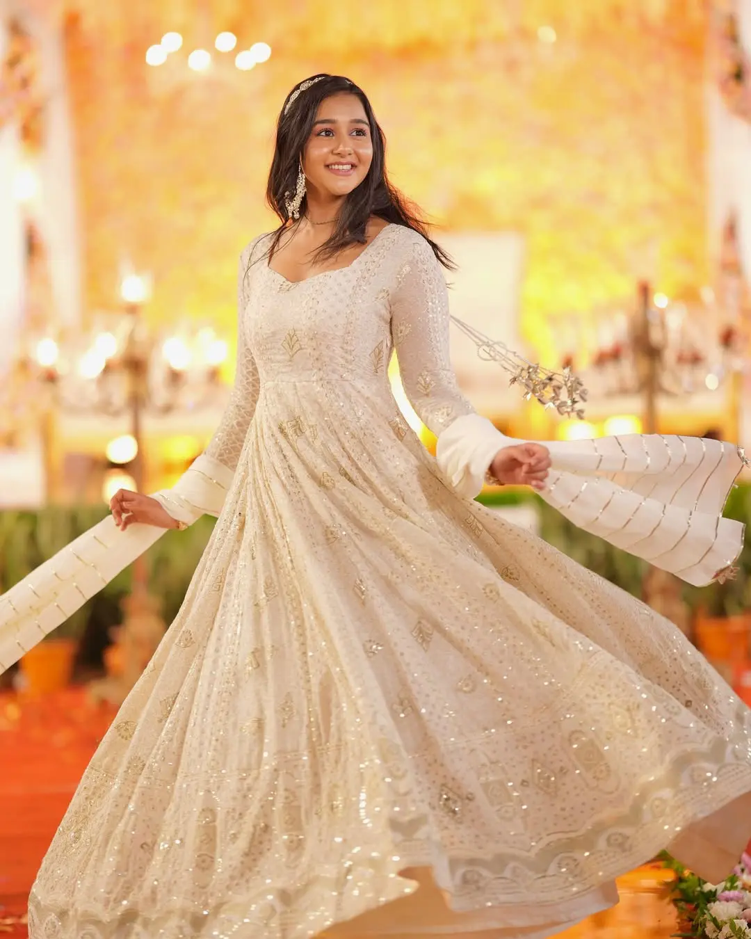 Drisha Heavy Embroidery Anarkali Set