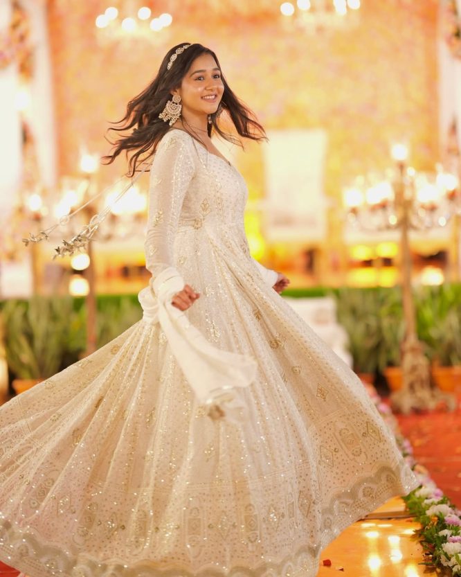 Drisha Heavy Embroidery Anarkali Set