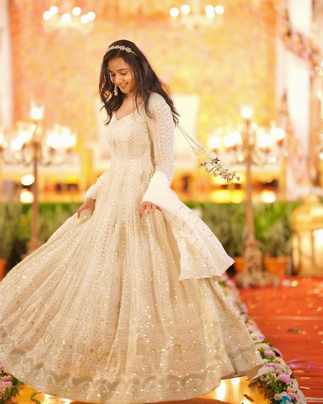 Drisha Heavy Embroidery Anarkali Set