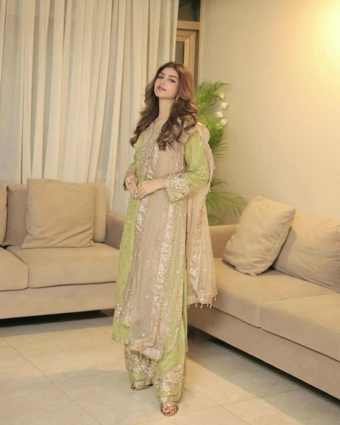Suhana  Embroidered Sharara Set