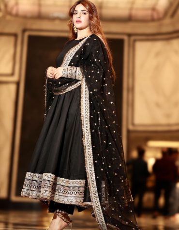 Royal Black Elegance Ensemble   Suit Set